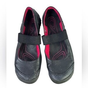 Keen Women's Rivington Ballerina Flats Size 8 Black Slip On Shoes